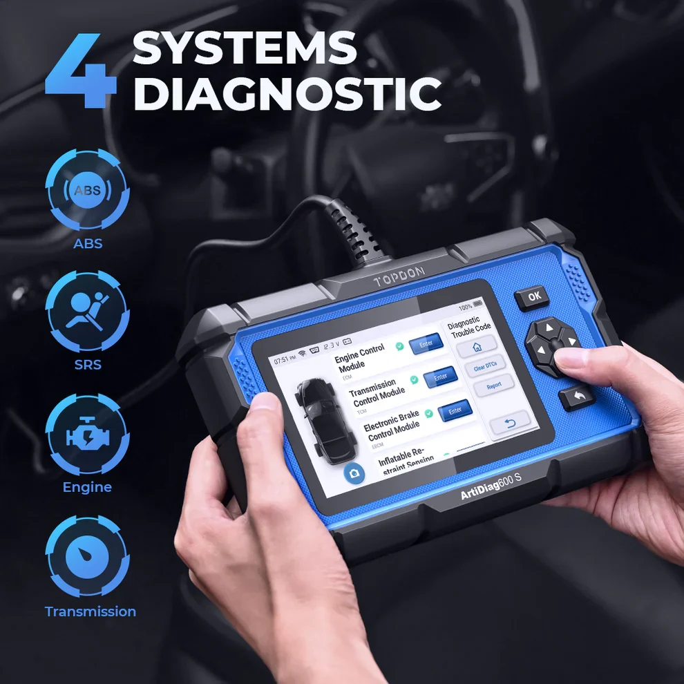TOPDON Artidiag 600S Diagnostic Scan Tool OBD2