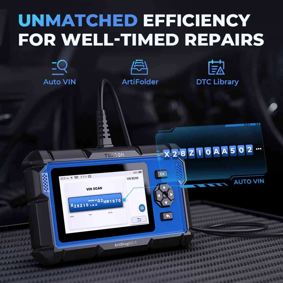 TOPDON Artidiag 600S Diagnostic Scan Tool OBD2