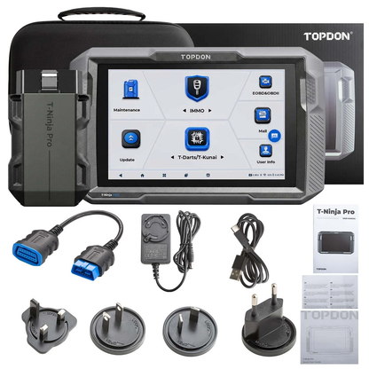 TOPDON T-Ninja Pro IMMO Key Programmer OBD2 Diagnostic Scanner Key Coding Tool