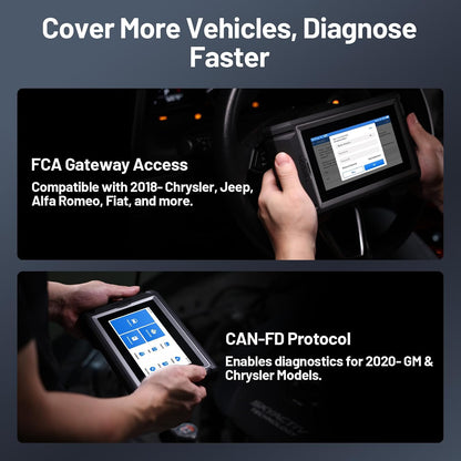 TOPDON AD800BT V2.0 Bidirectional OBD2 Scanner with Lifetime Free Update